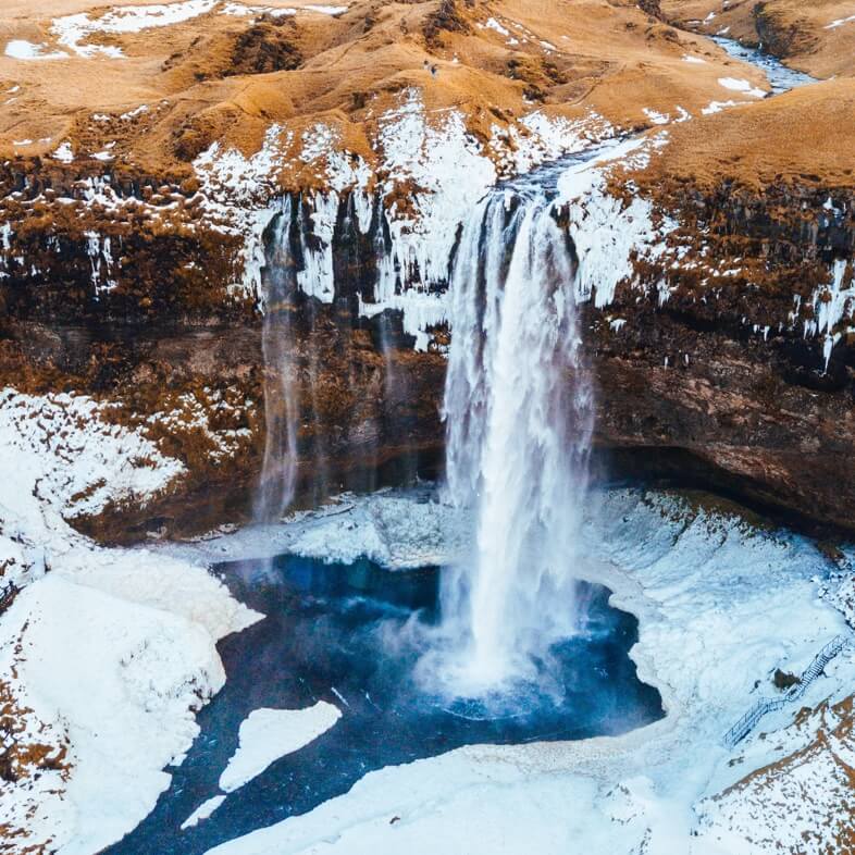 冰島瀑布