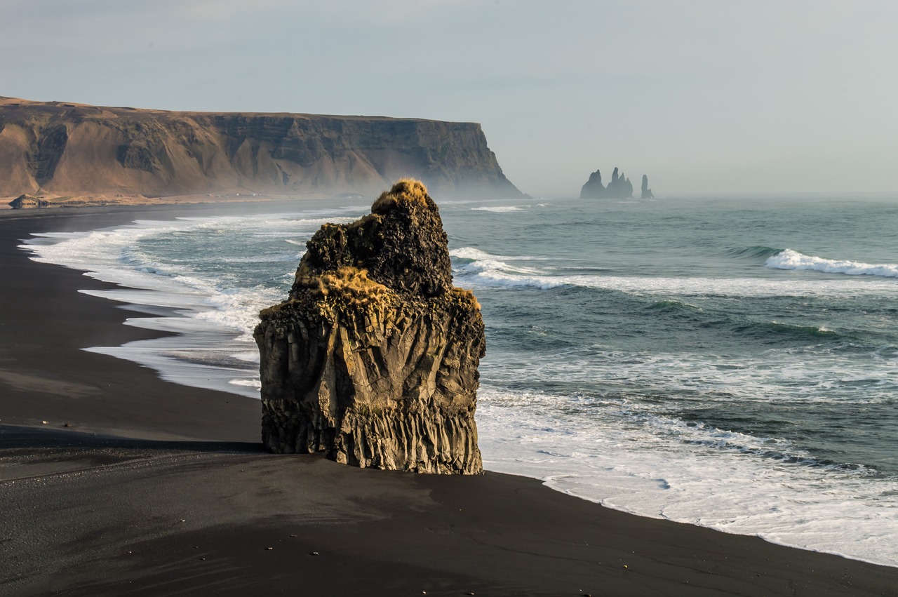 アイスランドの別世界の風景